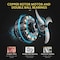 Simple Deluxe Drum Fan, 24 in Blade Dia, 30 in H x 30 in L x 10 in W, Steel, White HIFANXDRUM24 - alternate 6